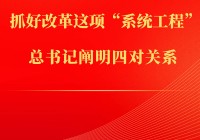 第一观察丨抓好改革这项“系统工程”，总书记阐明四对关系