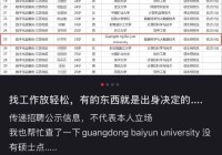 央企招聘“混入”不符条件院校人员？官方：系工作人员失误
