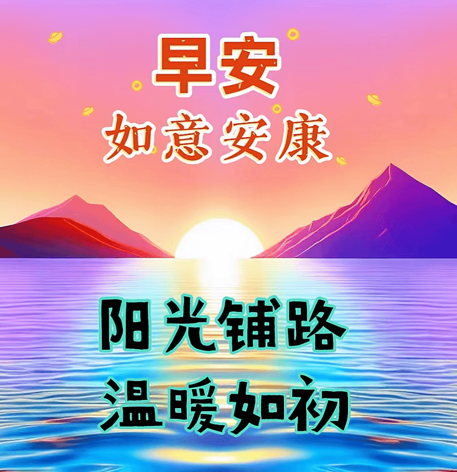 2024年7月10日最新早上好祝福语图片大全 精选早安问候祝福图片带字